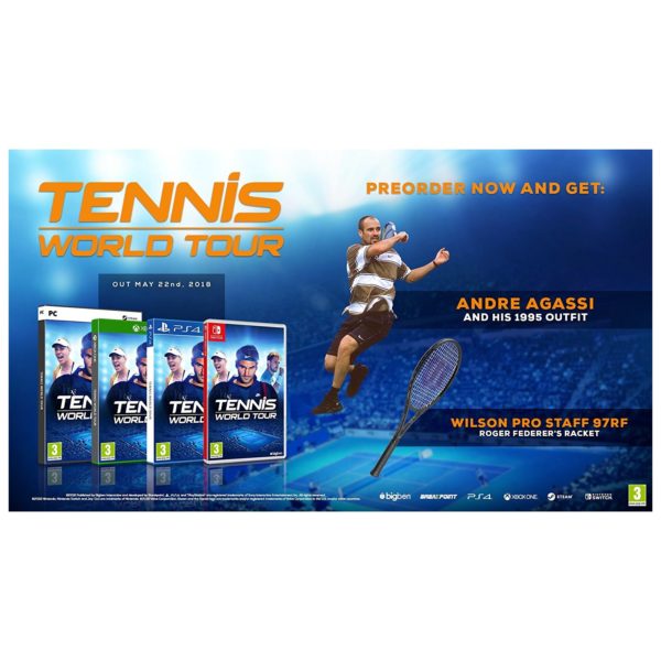 Buy PS4 Tennis World Tour Game Price, Specifications & Features