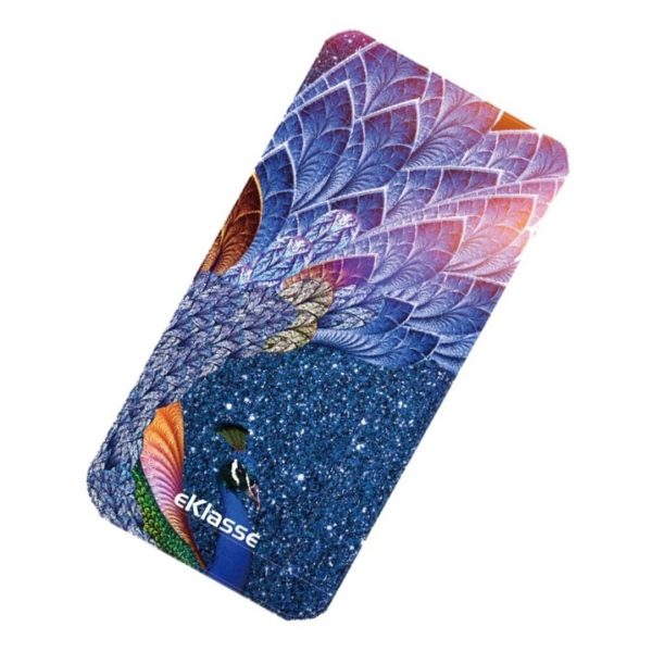 Eklasse Peacock Print Power Bank 10000mAh - EKPB10020PT Eklasse Peacock Print Power Bank 10000mAh - EKPB10020PT