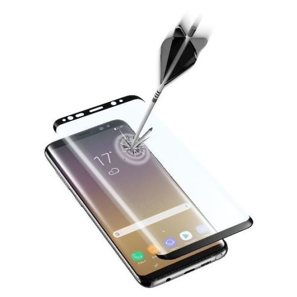 Cellular Line Curved Tempered Glass Screen Protector For Samsung Galaxy Note 8 - TEMPGCUNOTE8K
