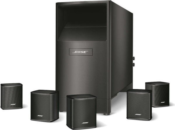 bose acoustimass 6 series v home cinema speaker system black