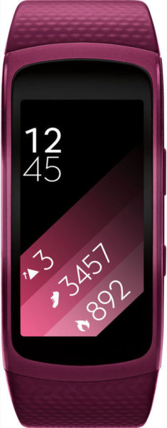 Samsung Gear Fit2 Fitness Band Small Pink SM-R3600ZINXSG Samsung Gear Fit2 Fitness Band Small Pink SM-R3600ZINXSG