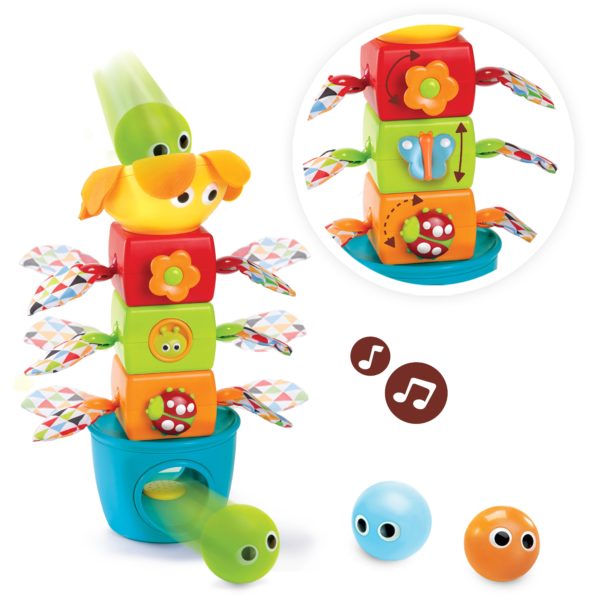 Yookidoo 40112 Stack Flap n Tumble Toy Yookidoo 40112 Stack Flap n Tumble Toy