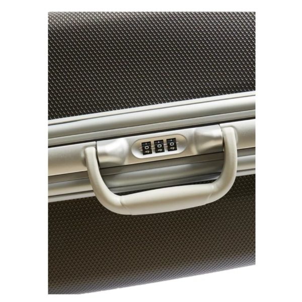 Eminent ABS Trolley Luggage Bag Dark Silver 20inch E8M6-20_SLVDR Eminent ABS Trolley Luggage Bag Dark Silver 20inch E8M6-20_SLVDR