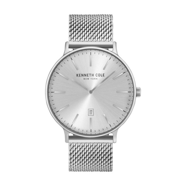 Kenneth Cole Classic Watch For Men with Silver Stainless Steel Bracelet Kenneth Cole Classic Watch For Men with Silver Stainless Steel Bracelet