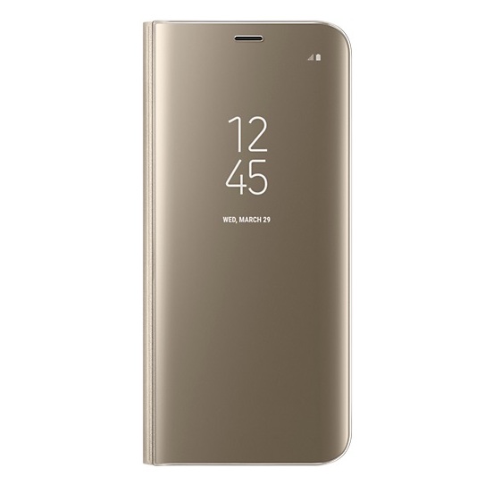 Samsung Clear View Standing Cover Gold For Galaxy S8 Plus + EPNG930BBEGAE Universal Wireless Charging Stand Black Samsung Clear View Standing Cover Gold For Galaxy S8 Plus + EPNG930BBEGAE Universal Wireless Charging Stand Black