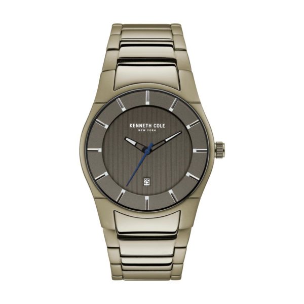 Kenneth Cole Slim Watch For Men with Silver Stainless Steel Bracelet Kenneth Cole Slim Watch For Men with Silver Stainless Steel Bracelet