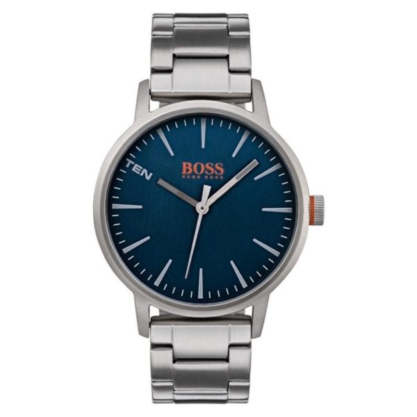 Hugo Boss Copenhagen Watch For Men with Silver Metal Bracelet Hugo Boss Copenhagen Watch For Men with Silver Metal Bracelet