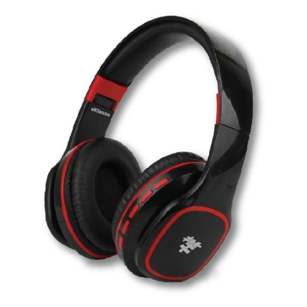 Eklasse EKBTHP11BSN Bluetooth Headphone Black/Red + EKBTHP11BSN Bluetooth Headphone Black/Blue Eklasse EKBTHP11BSN Bluetooth Headphone Black/Red + EKBTHP11BSN Bluetooth Headphone Black/Blue