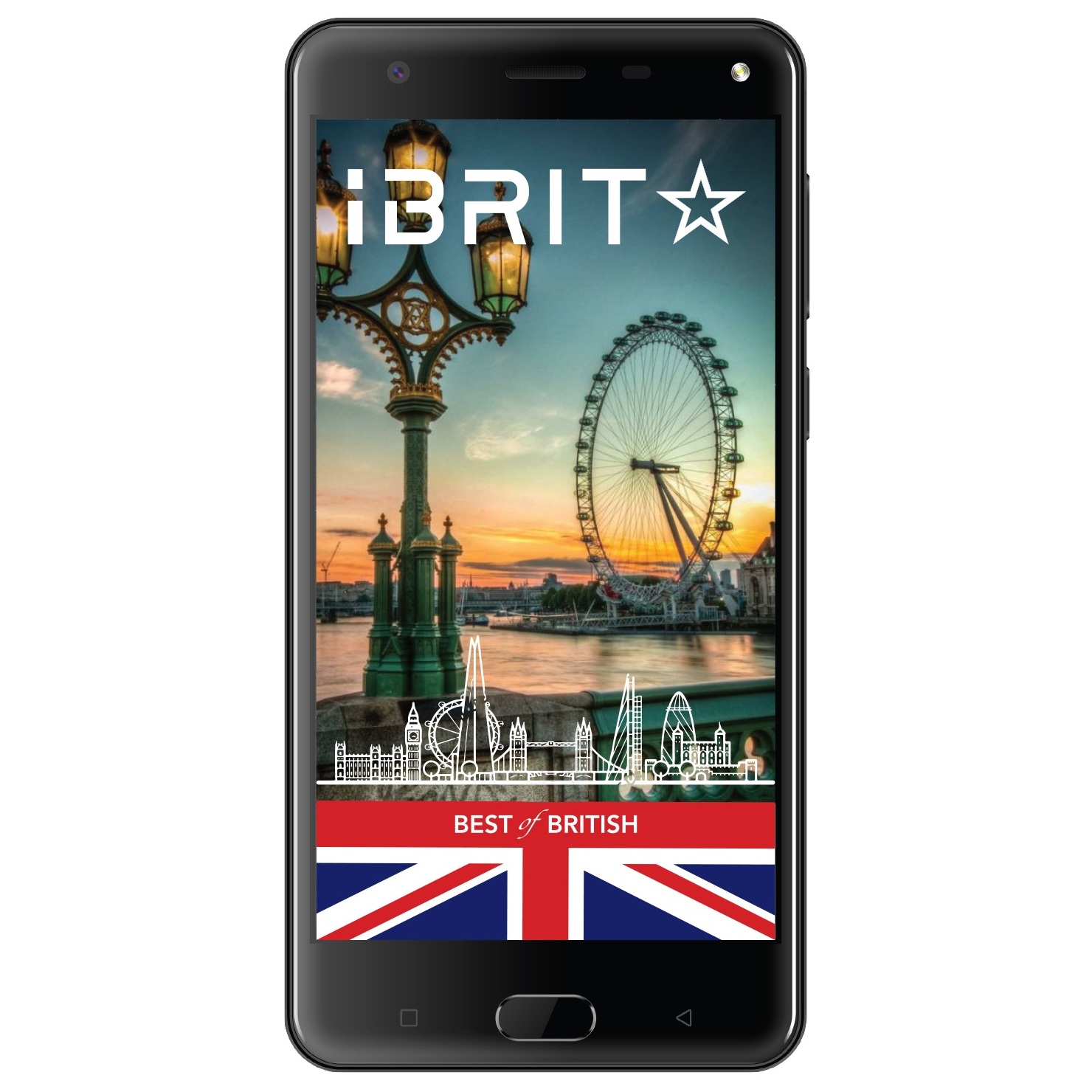 Ibrit I7 IBI7BK 4G LTE Dual Sim Smartphone 32GB Black