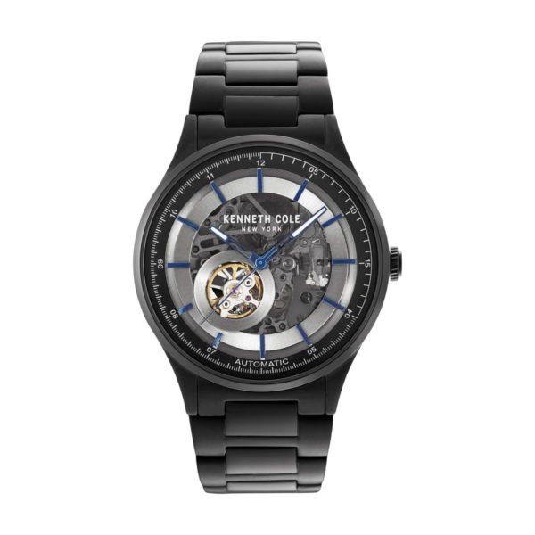Kenneth Cole Automatic Watch For Men with Black Stainless Steel Bracelet Kenneth Cole Automatic Watch For Men with Black Stainless Steel Bracelet