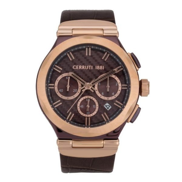 Cerruti 1881 CRWA180SBRR12BR Lariano Chrono Mens Watch Cerruti 1881 CRWA180SBRR12BR Lariano Chrono Mens Watch