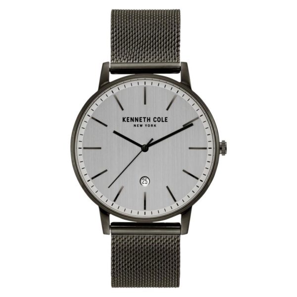 Kenneth Cole Classic Watch For Men with Gun Stainless Steel Bracelet Kenneth Cole Classic Watch For Men with Gun Stainless Steel Bracelet
