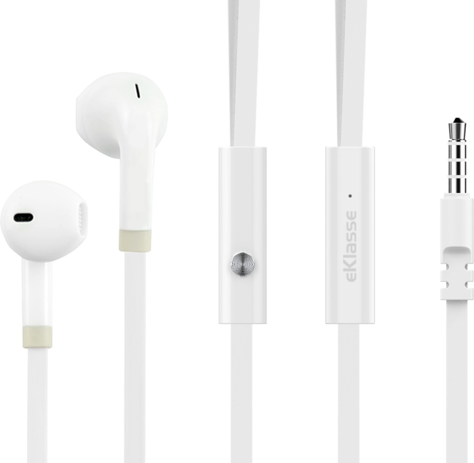 Eklasse EKEP01 Stereo Earphone White IT Elec