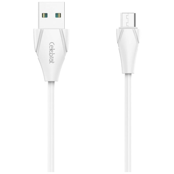 Celebrat Micro USB Cable 1m White - CB01M Celebrat Micro USB Cable 1m White - CB01M