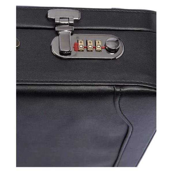 Senator PU Attache Case Black 18inch KH-8018-18 Senator PU Attache Case Black 18inch KH-8018-18