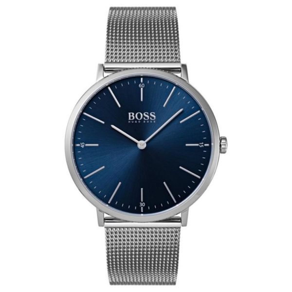 Hugo Boss Horizon Watch For Men with Silver Mesh Bracelet Hugo Boss Horizon Watch For Men with Silver Mesh Bracelet