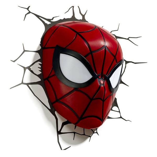 3DLightFX Spiderman Lil 3D Decor Wall Light 20024 3DLightFX Spiderman Lil 3D Decor Wall Light 20024