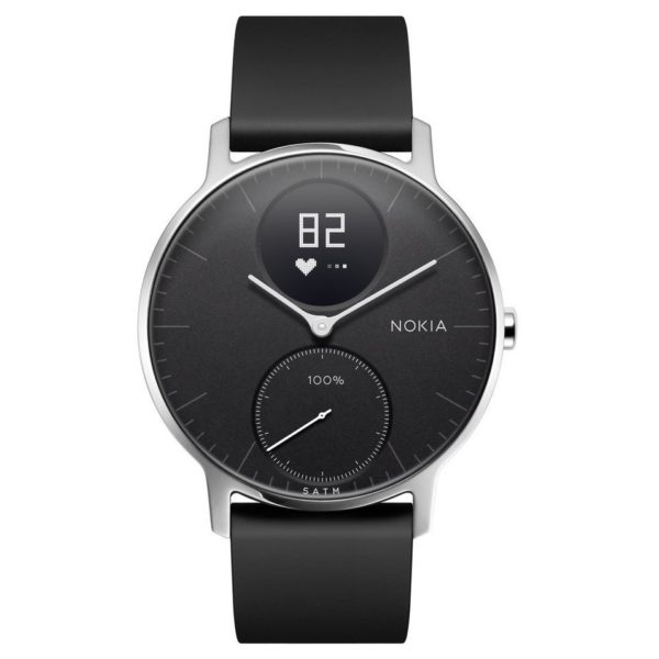 Nokia Steel HR Heart Rate & Activity Smart Watch Black - HWA0315 Nokia Steel HR Heart Rate & Activity Smart Watch Black - HWA0315