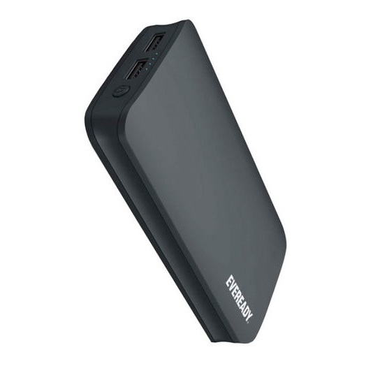 Eveready Power Bank 15600mAh Black - 15600EBK4 Eveready Power Bank 15600mAh Black - 15600EBK4