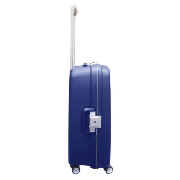 Highflyer Rock Trolley Luggage Bag Blue 3pc Set - THROCK3PC Highflyer Rock Trolley Luggage Bag Blue 3pc Set - THROCK3PC