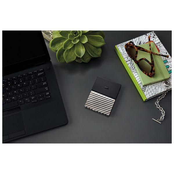 Western Digital My Passport Ultra Metal Portable External Hard Drive USB 3.0 1TB Black/Grey WDBTLG0010BGYWESN Western Digital My Passport Ultra Metal Portable External Hard Drive USB 3.0 1TB Black/Grey WDBTLG0010BGYWESN