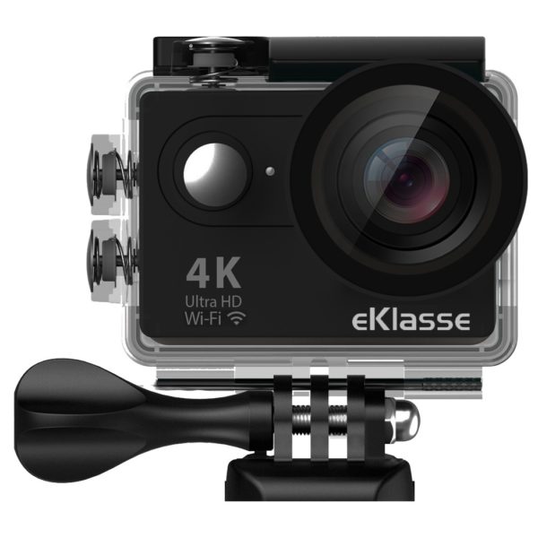 Eklasse EKAC01EG 4K Action Camera With Wi-Fi Black Eklasse EKAC01EG 4K Action Camera With Wi-Fi Black