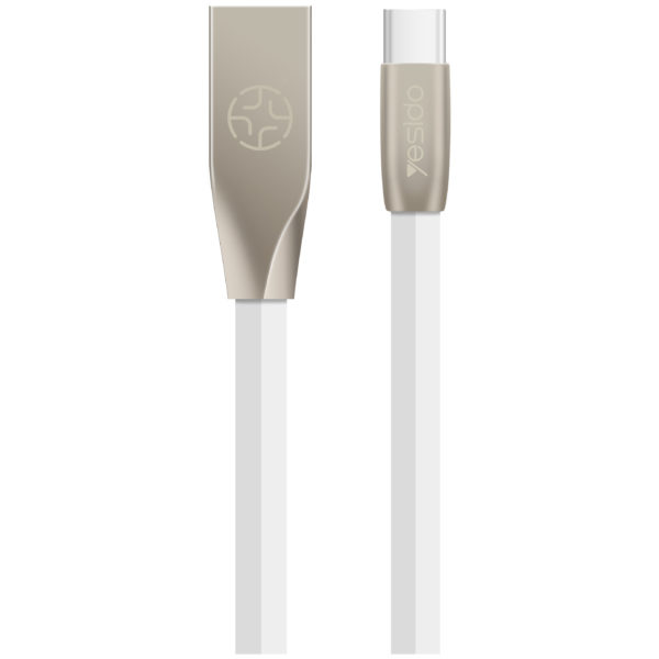 Yesido Type C Cable 1.2m White - CA02 Yesido Type C Cable 1.2m White - CA02
