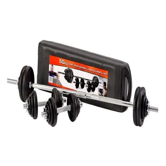 Skyland Dumbbell & Barbell Set 50kgs EM922150 Skyland Dumbbell & Barbell Set 50kgs EM922150