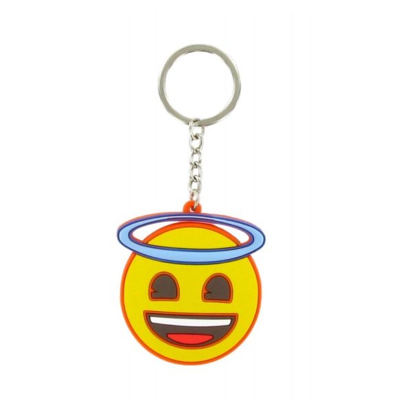 Comansi Emoji Angel Face Keychain E10005 Comansi Emoji Angel Face Keychain E10005