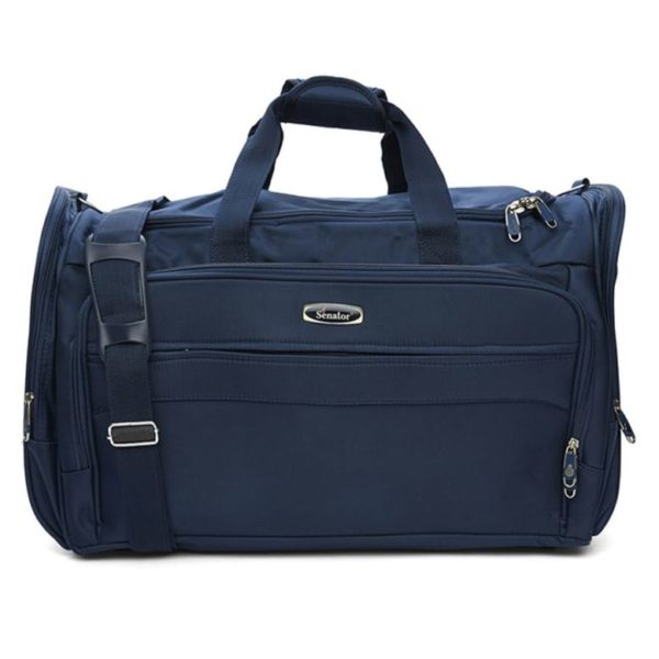 Senator 2003D24BLU Fancy Duffel Bag Blue 24inch Senator 2003D24BLU Fancy Duffel Bag Blue 24inch