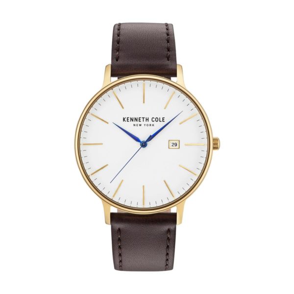 Kenneth Cole New York Watch For Men with Leather Strap Kenneth Cole New York Watch For Men with Leather Strap