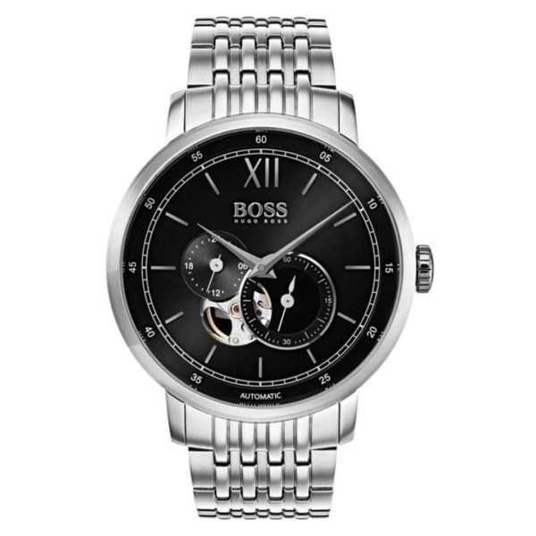Hugo Boss Signature Collection Watch For Men with Silver Metal Bracelet Hugo Boss Signature Collection Watch For Men with Silver Metal Bracelet