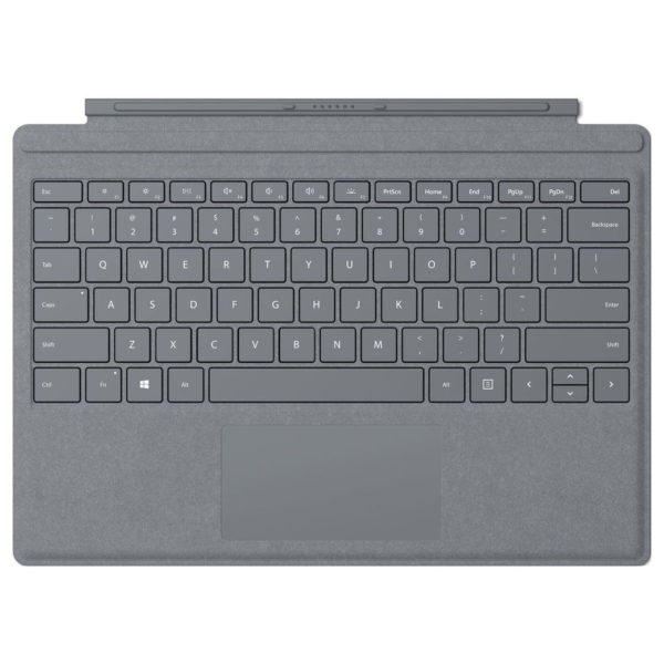 Microsoft Surface Pro Signature Type Cover Keyboard Platinum FFP00014 Microsoft Surface Pro Signature Type Cover Keyboard Platinum FFP00014