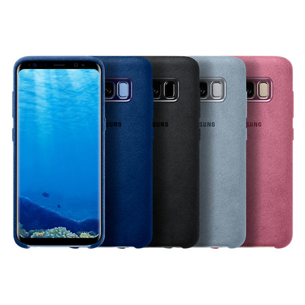 Samsung Alcantara Case Blue For Galaxy S8+ EF-XG955ALEGWW Samsung Alcantara Case Blue For Galaxy S8+ EF-XG955ALEGWW