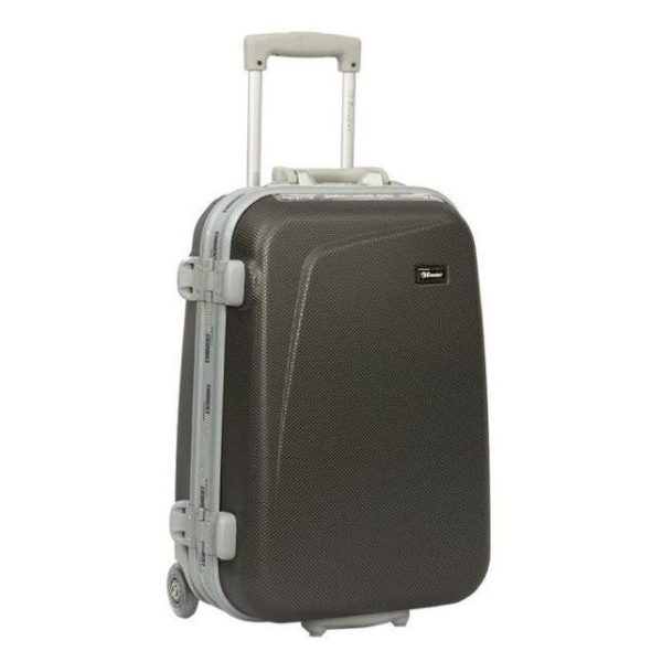 Eminent ABS Trolley Luggage Bag Dark Silver 20inch E8M6-20_SLVDR Eminent ABS Trolley Luggage Bag Dark Silver 20inch E8M6-20_SLVDR