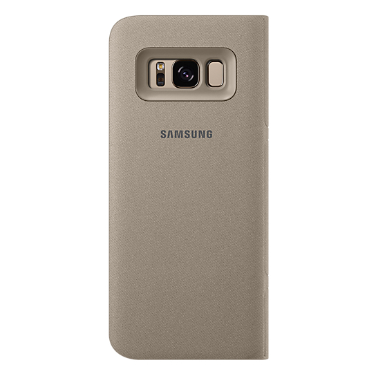 Samsung Flip Cover Gold For Galaxy S8+ Samsung Flip Cover Gold For Galaxy S8+