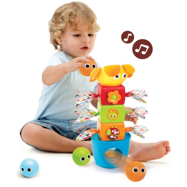 Yookidoo 40112 Stack Flap n Tumble Toy Yookidoo 40112 Stack Flap n Tumble Toy