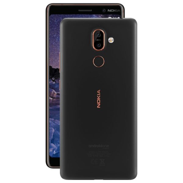 Nokia 7 Plus 64GB Black Copper 4G LTE Dual Sim Smartphone TA-1046 Nokia 7 Plus 64GB Black Copper 4G LTE Dual Sim Smartphone TA-1046