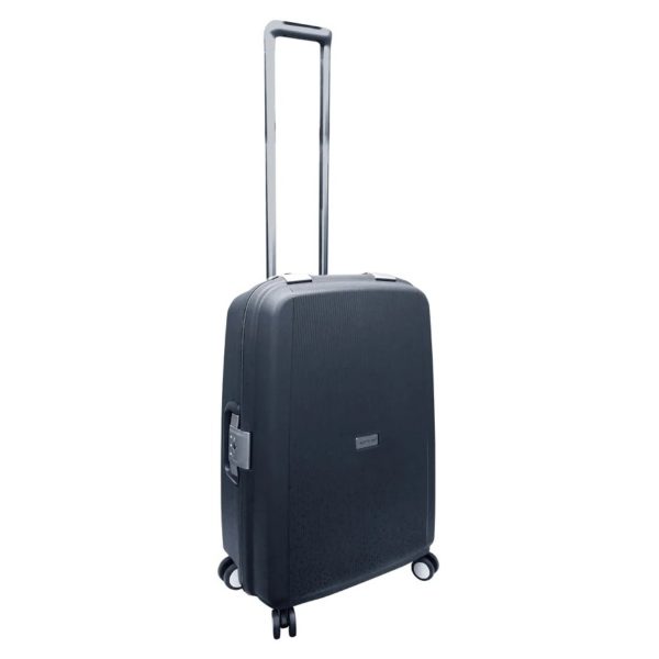 Highflyer Rock Trolley Luggage Bag Grey 3pc Set - THROCK3PC Highflyer Rock Trolley Luggage Bag Grey 3pc Set - THROCK3PC