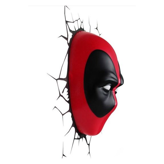 3DLightFX Deadpool Mask 3D Decor Wall Light 20023 3DLightFX Deadpool Mask 3D Decor Wall Light 20023