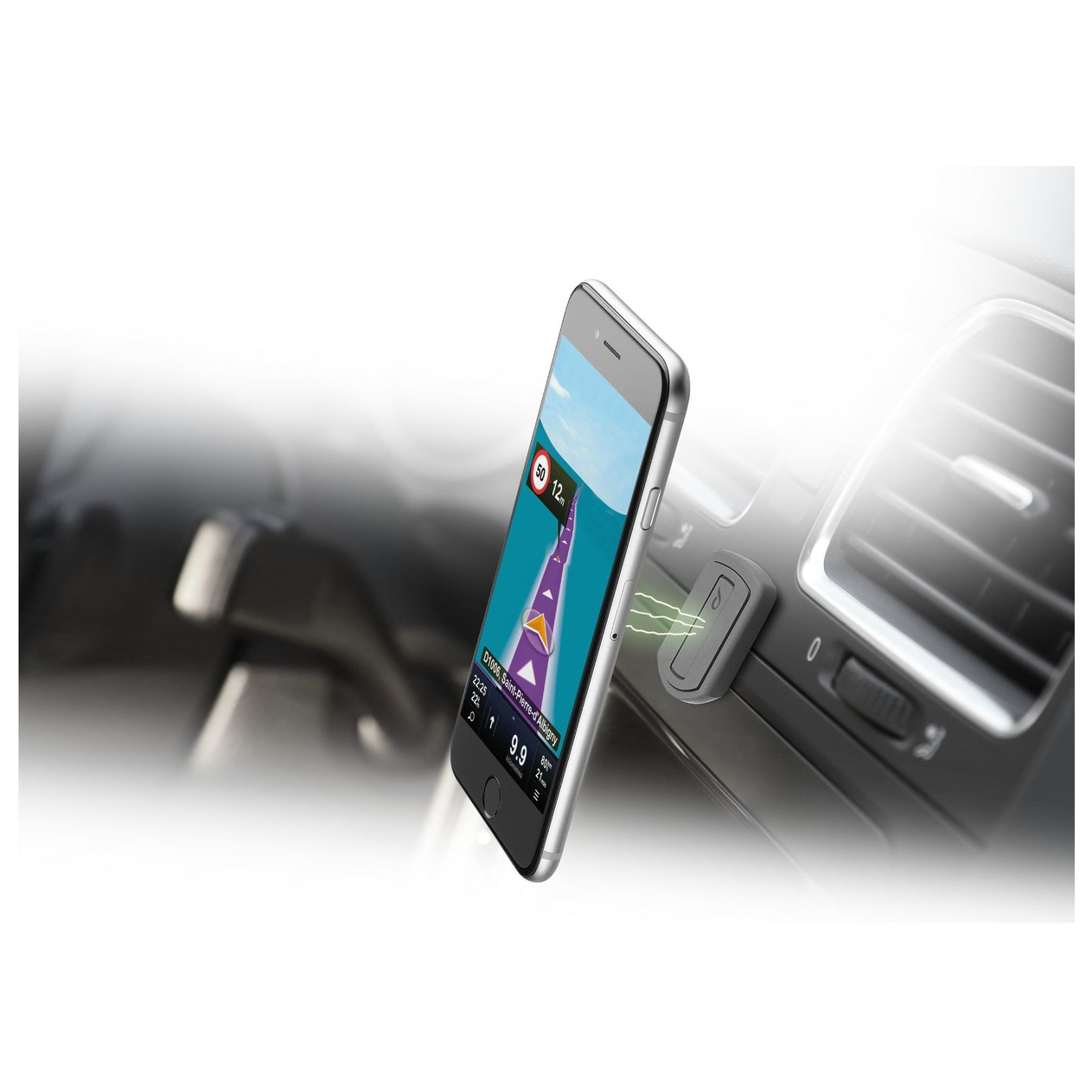 Cellular Line Universal Magnetic Car Holder Black – MAG4HANDYFORCE