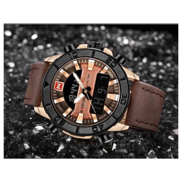 Naviforce Mens Watch Brown NF9114 Naviforce Mens Watch Brown NF9114