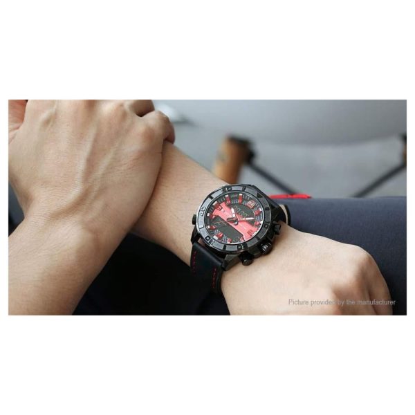 Naviforce Mens Watch Red NF9114 Naviforce Mens Watch Red NF9114