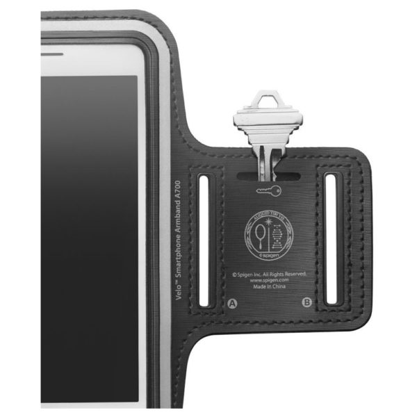 Spigen Velo Sport Universal Armband Black For 4.7inch - A701 Spigen Velo Sport Universal Armband Black For 4.7inch - A701