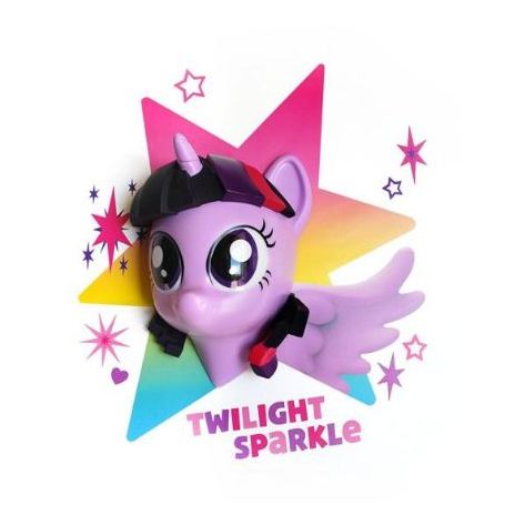 3DLightFX Twilight Sparkle 3D MLP Decor Wall Light 40012 3DLightFX Twilight Sparkle 3D MLP Decor Wall Light 40012