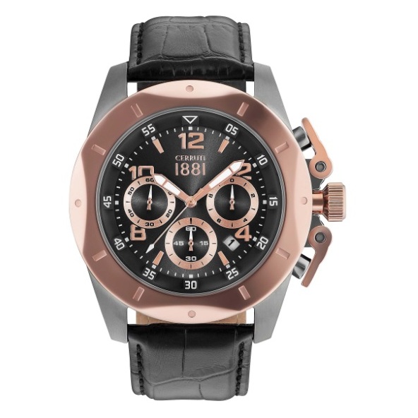 Cerruti 1881 CRWA182SUR61BK Pusiano Mens Watch Cerruti 1881 CRWA182SUR61BK Pusiano Mens Watch