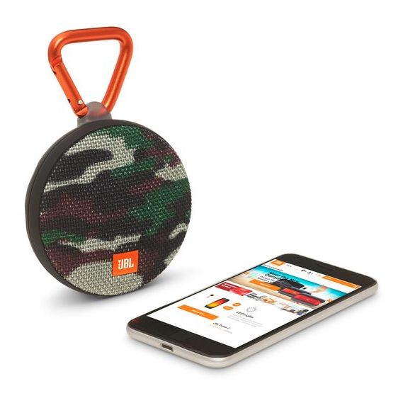 JBL CLIP 2 - Special Edition Waterproof Portable Bluetooth Speaker Squad JBL CLIP 2 - Special Edition Waterproof Portable Bluetooth Speaker Squad