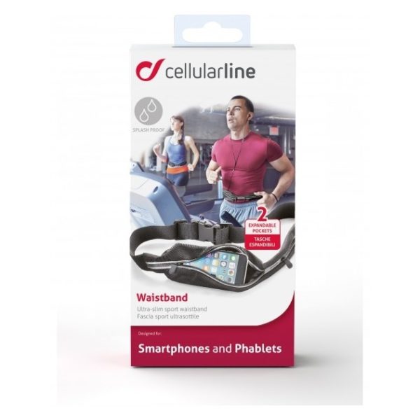 Cellular Line Sports Waistband Black WAISTBANDK Cellular Line Sports Waistband Black WAISTBANDK