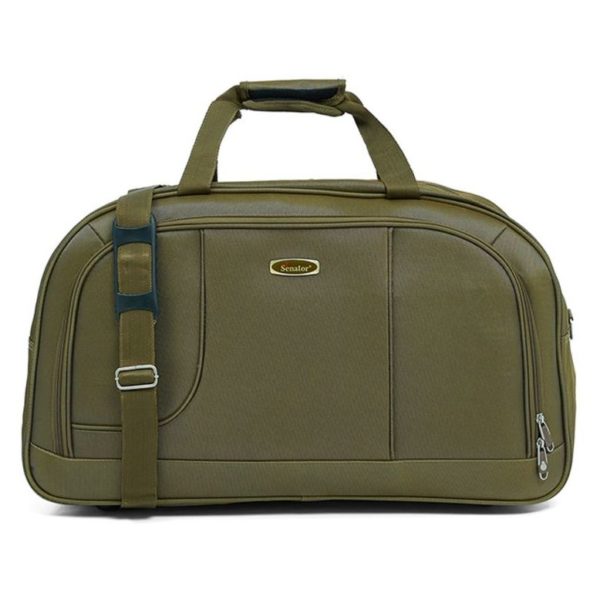 Senator 7085D22GRN Delux Duffel Bag Olive Green 22inch Senator 7085D22GRN Delux Duffel Bag Olive Green 22inch