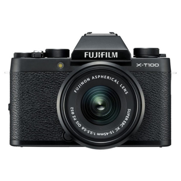 Fujifilm X-T100 Mirrorless Digital Camera Black With XC 15-45mm f/3.5-5.6 OIS PZ Lens Fujifilm X-T100 Mirrorless Digital Camera Black With XC 15-45mm f/3.5-5.6 OIS PZ Lens